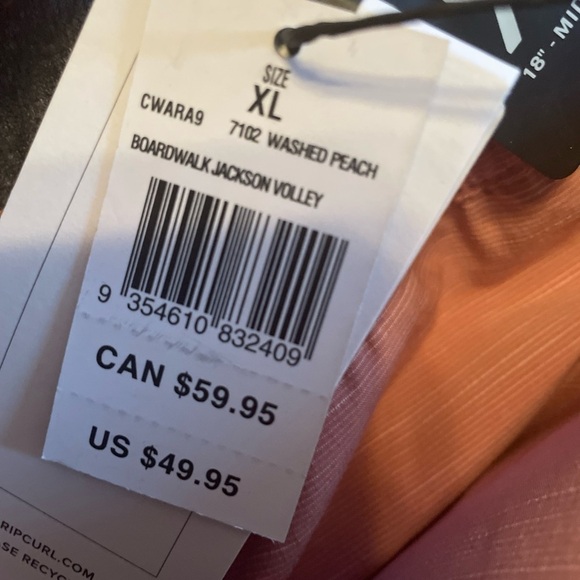 Rip Curl
Boardwalk Jackson 18" Volley- washed peach - Picture 12 of 13